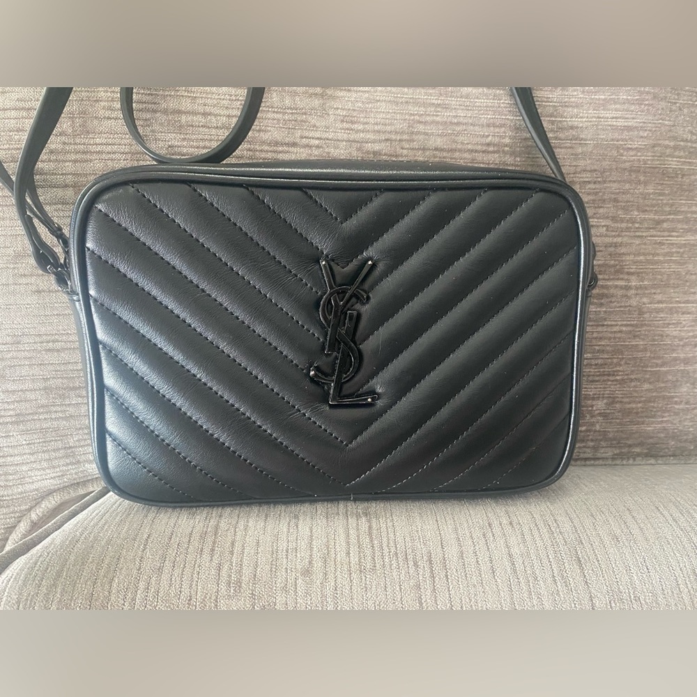 Ysl black crossbody bag